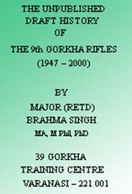 Cover of The 9th Gorkha Rifles